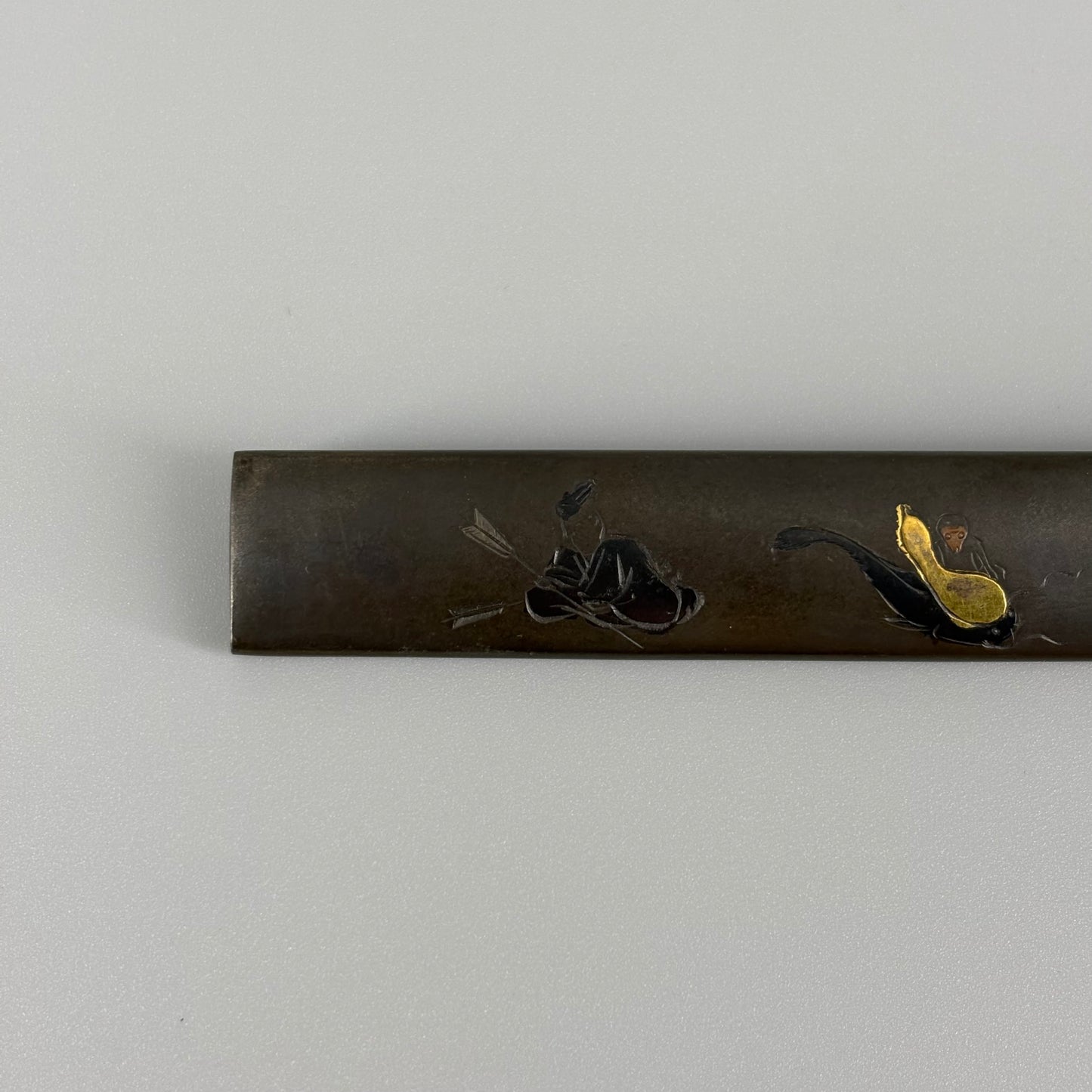 鍔 小柄 四分一 大津絵