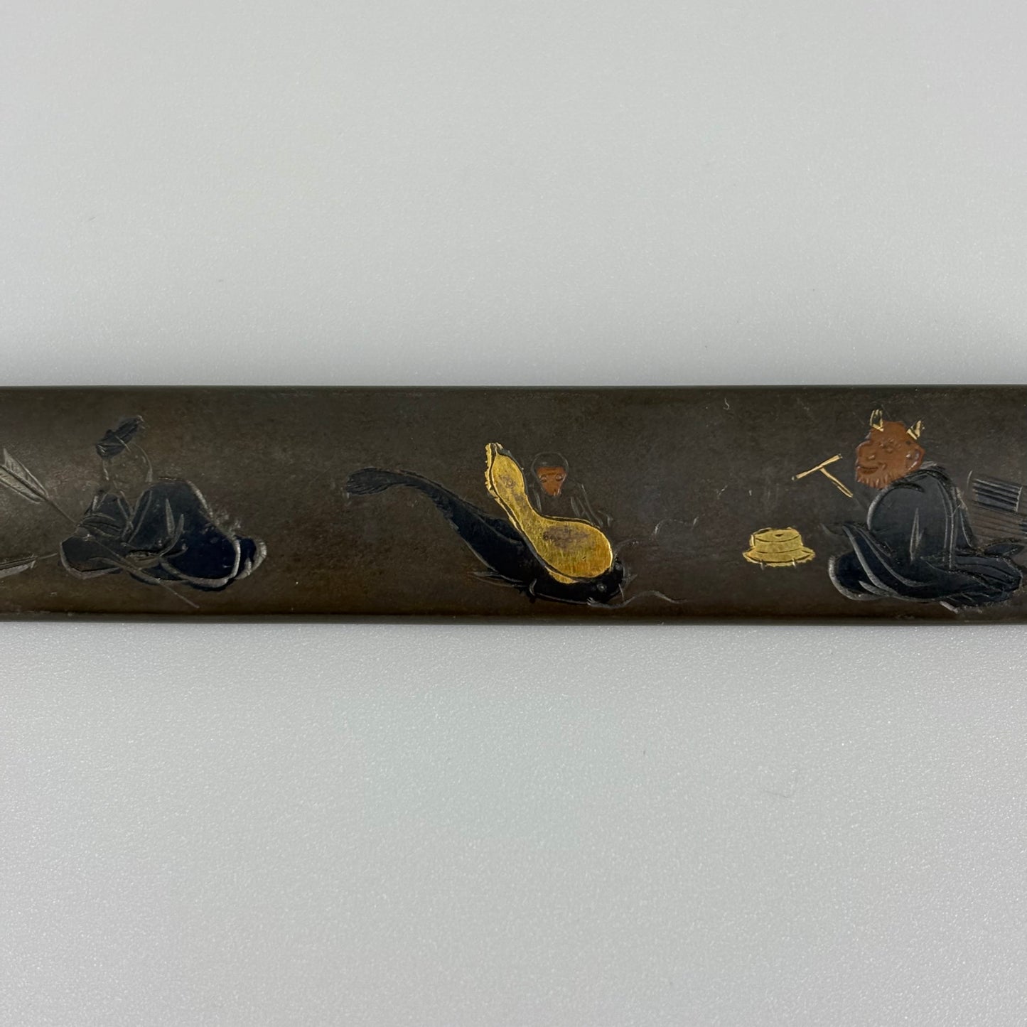 鍔 小柄 四分一 大津絵