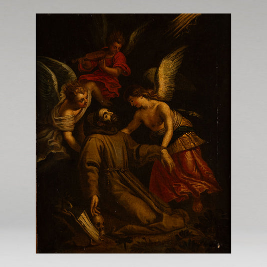 Unknown artist "Death of the saint"