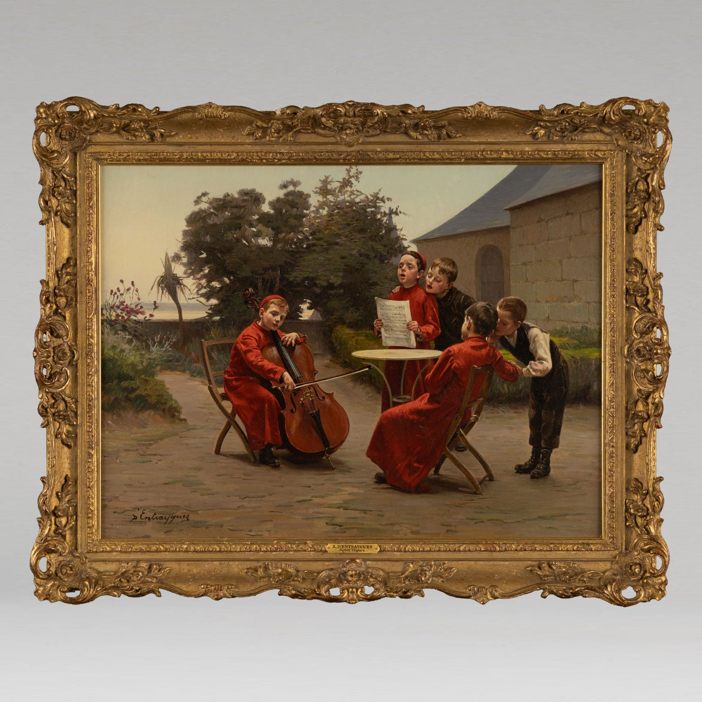 查爾斯·貝特朗·登特雷格斯(Charles Bertrand D'ENTRAYGUES)(Fr.1850-1929)