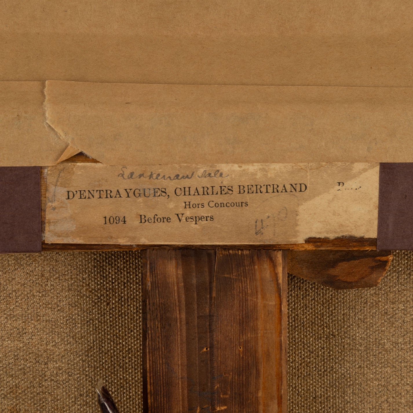 查爾斯·貝特朗·登特雷格斯(Charles Bertrand D'ENTRAYGUES)(Fr.1850-1929)