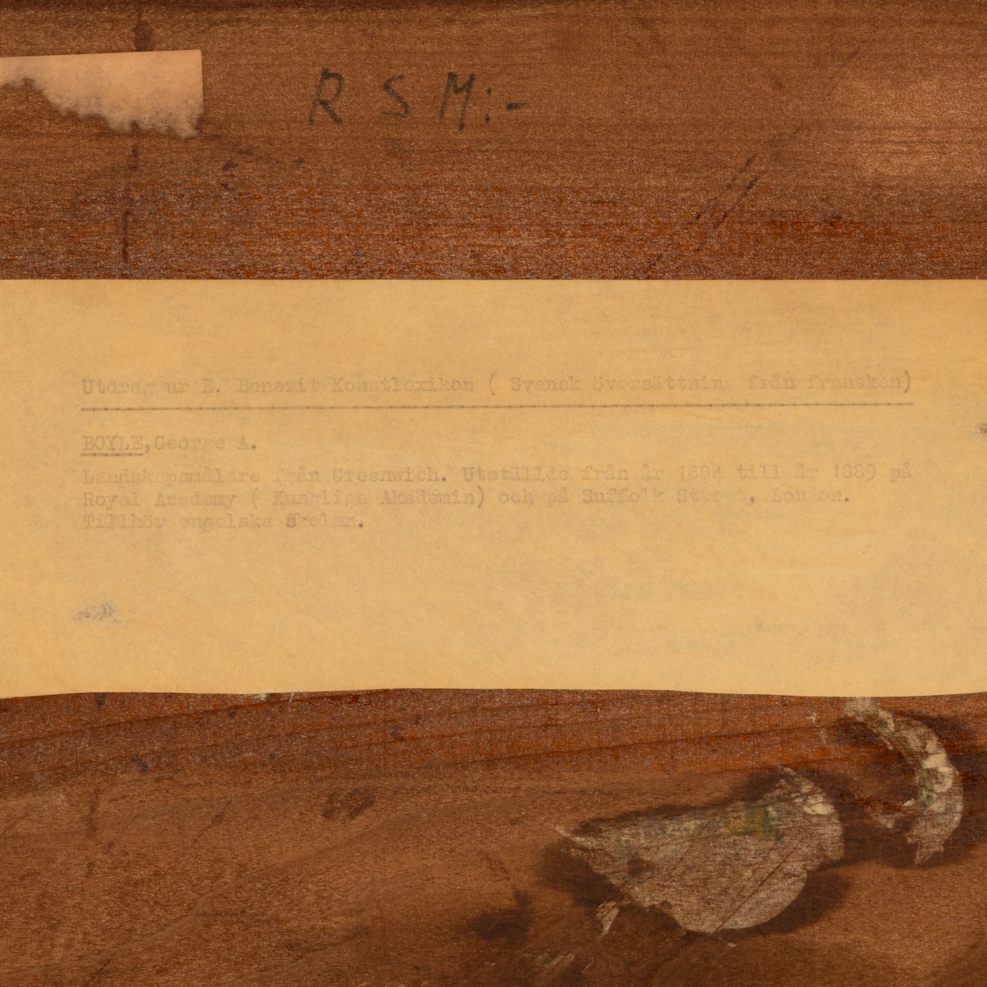 喬治·A·博伊爾(英國 1826-1899 )