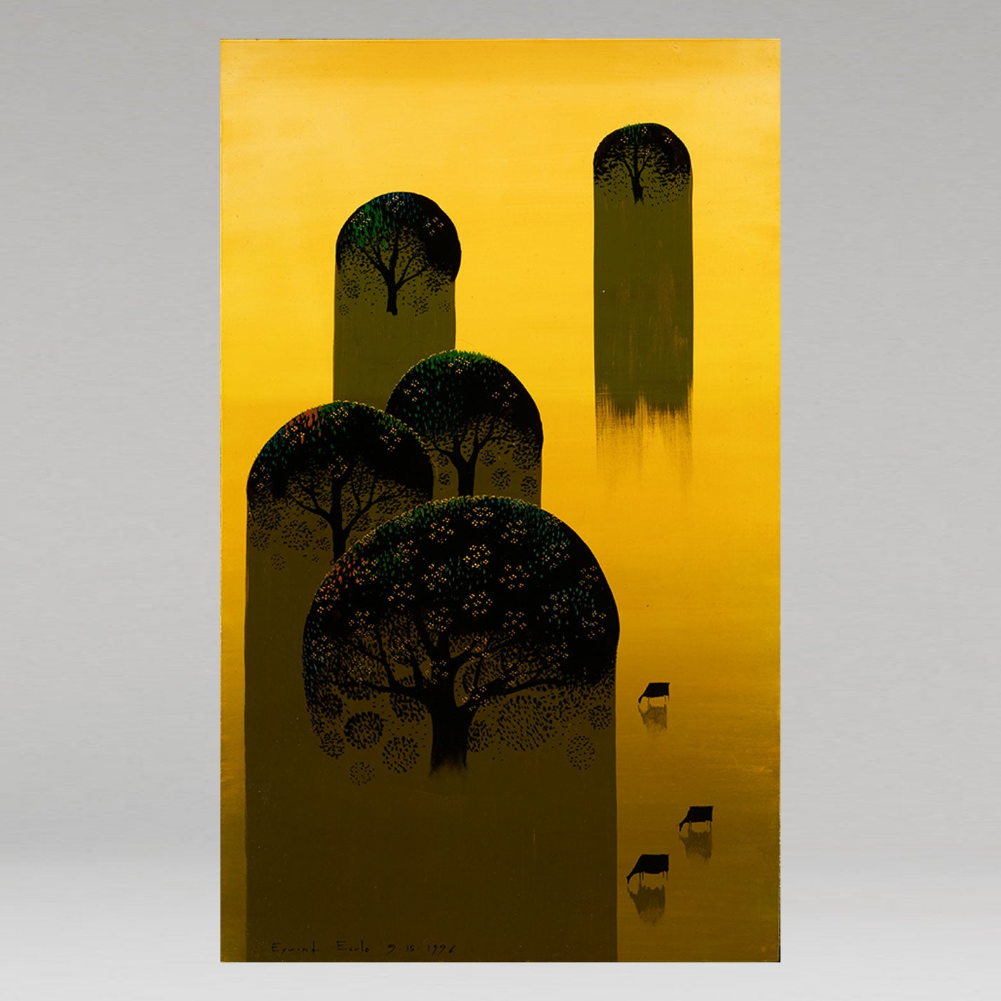 Eyvind EARLE ( American 1916 - 2000 )