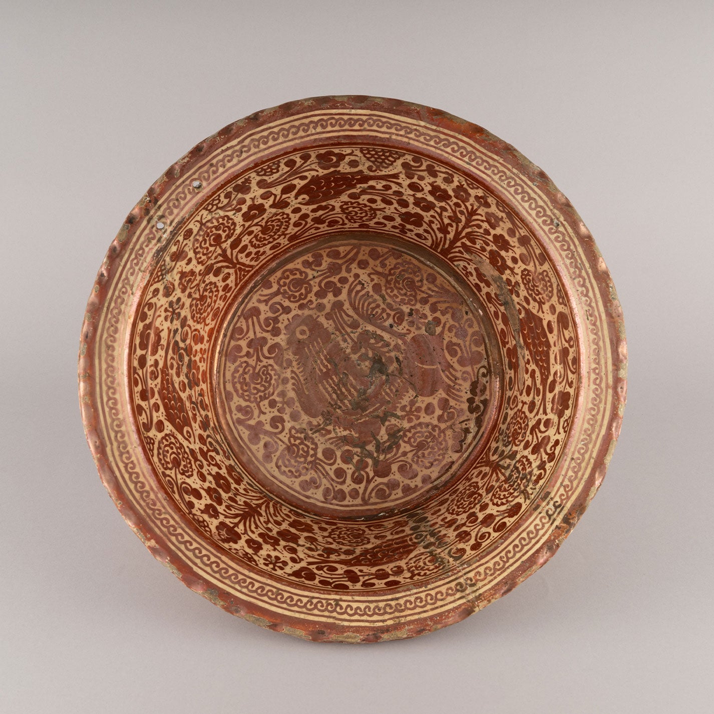 Hispano-Moresque bowl (Spanish?)