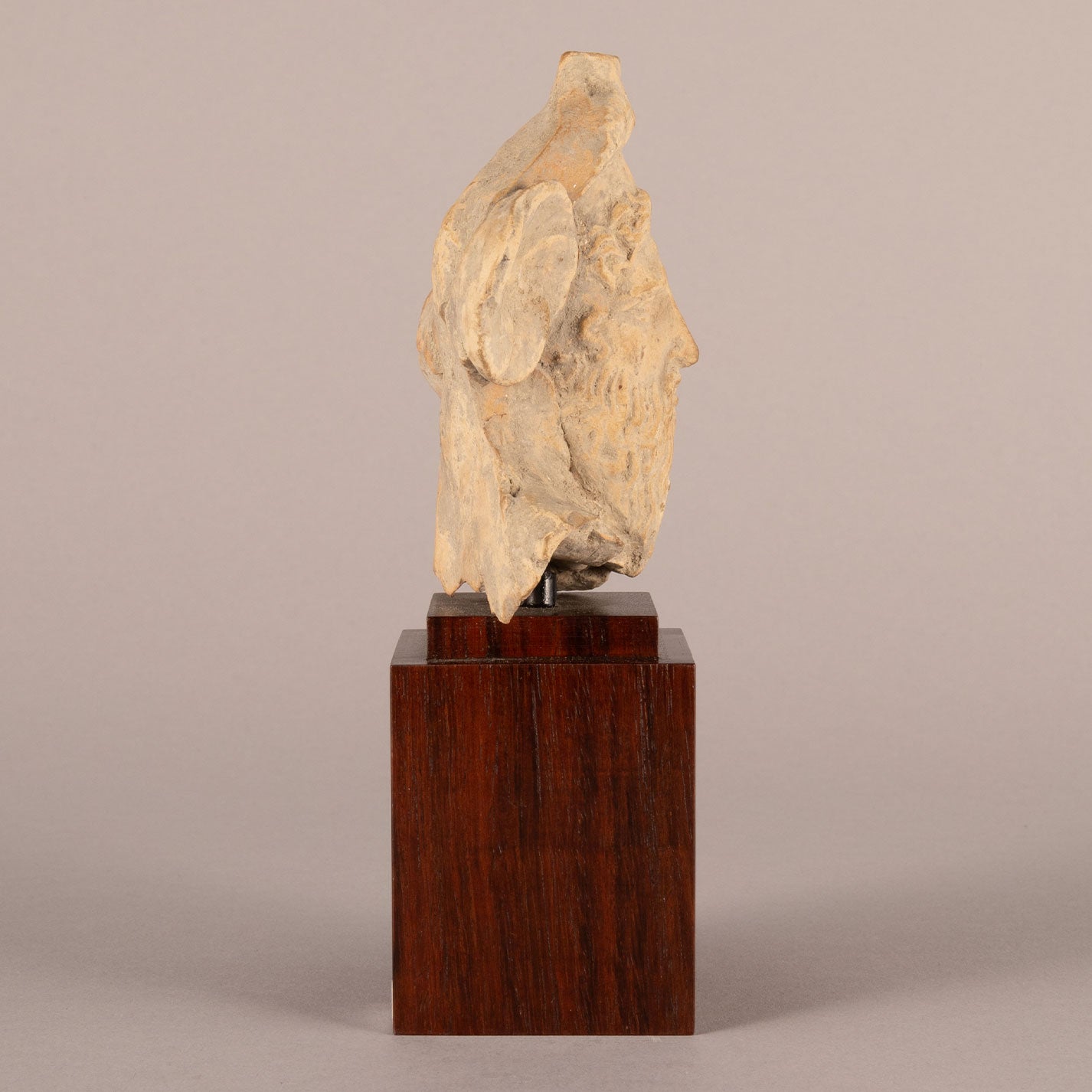 Italy "Terracotta Male head figure"