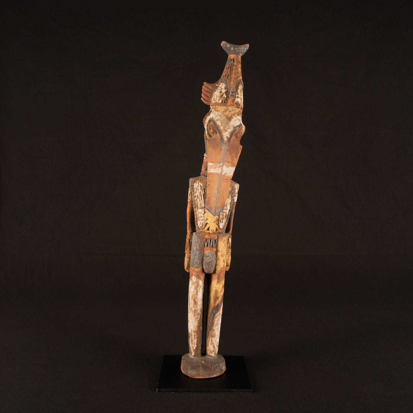 Africa Colored wooden figure