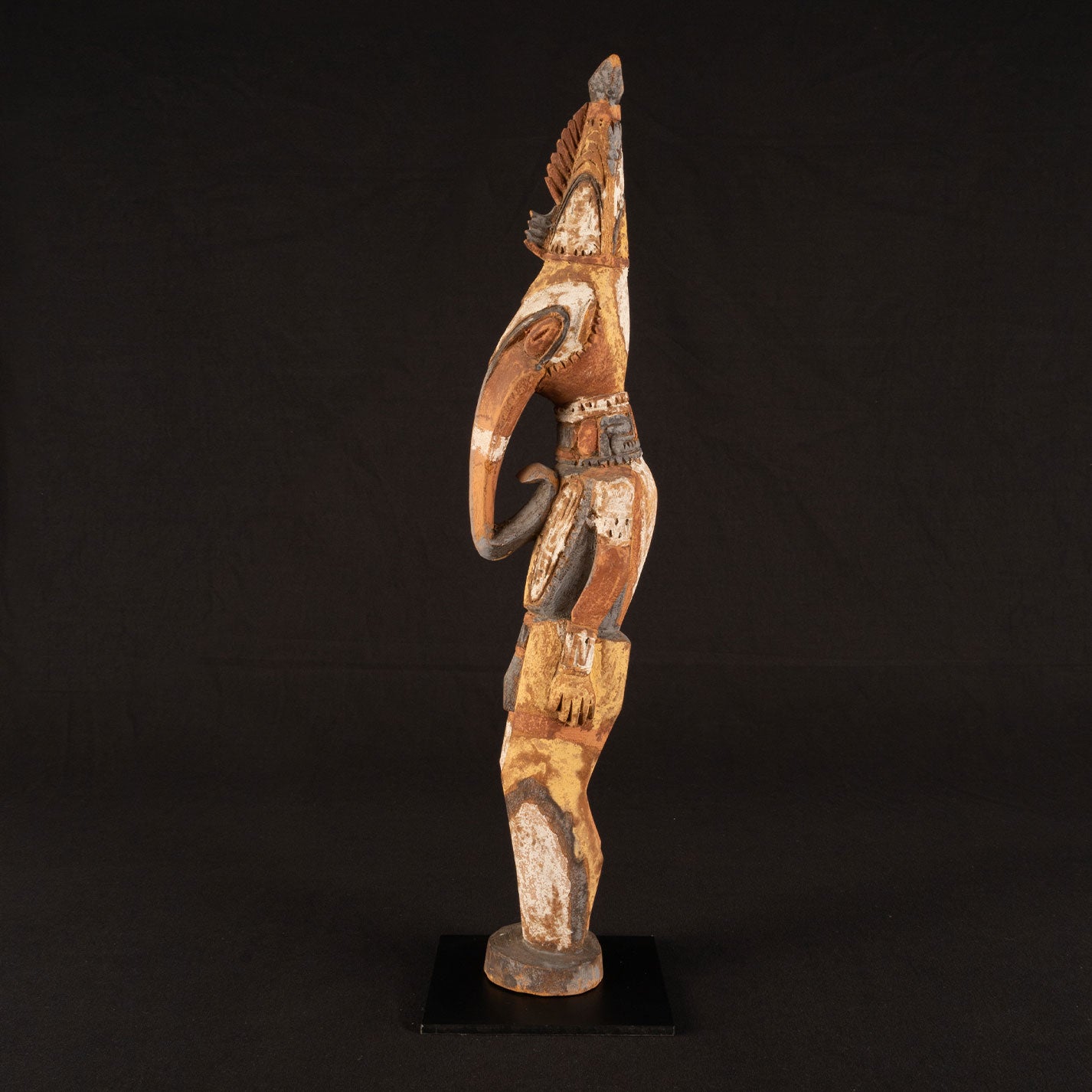 Africa Colored wooden figure
