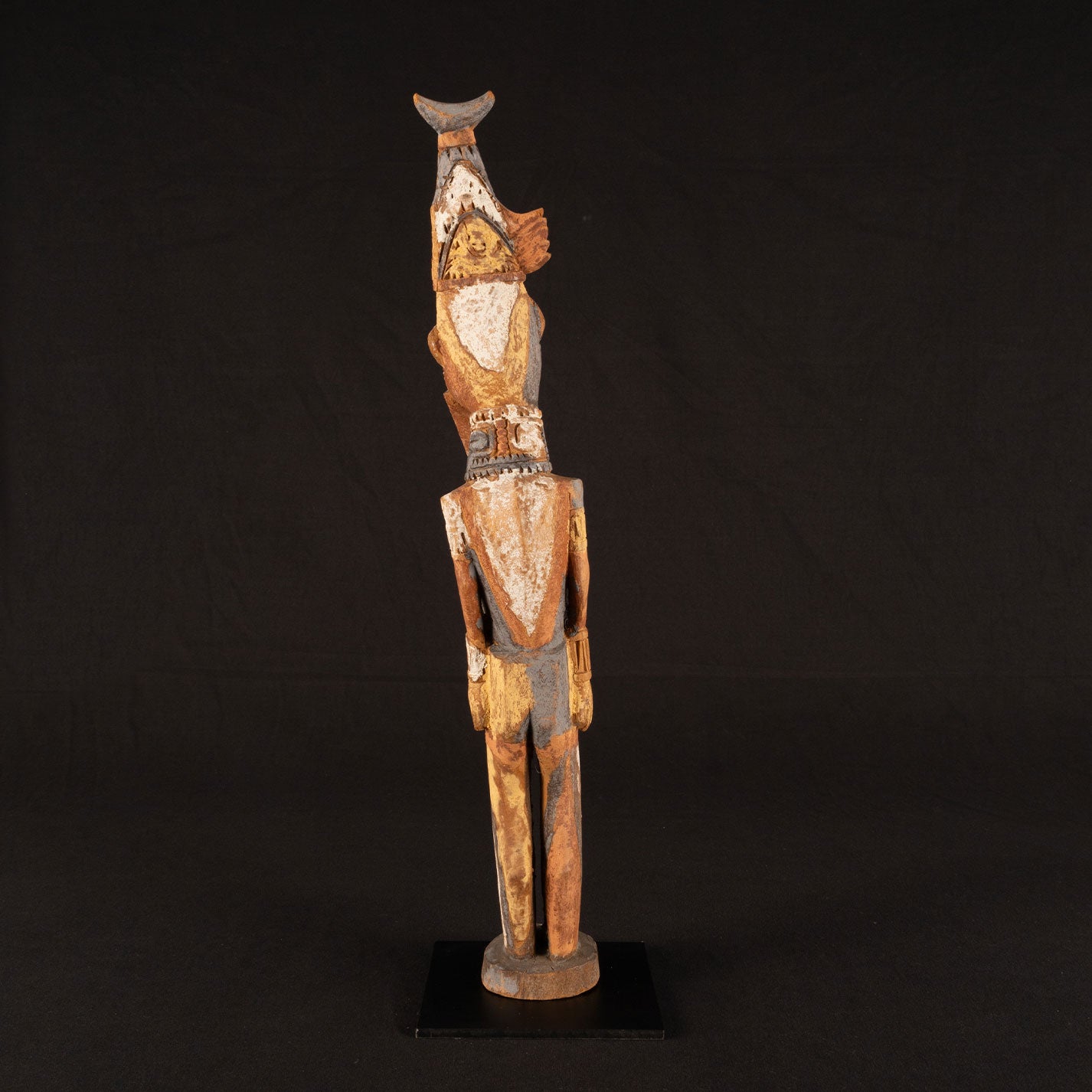 Africa Colored wooden figure