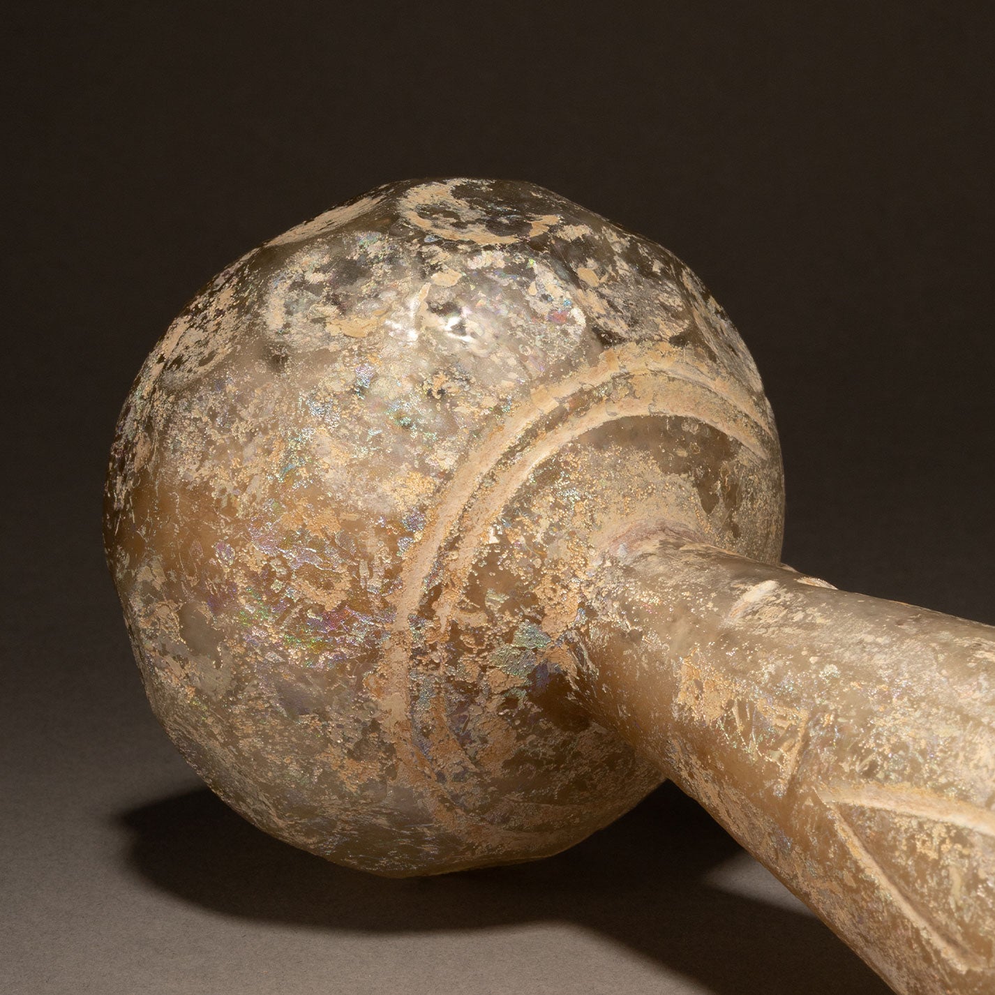 Ancient Persia “Iridescent Pitcher with Handle”