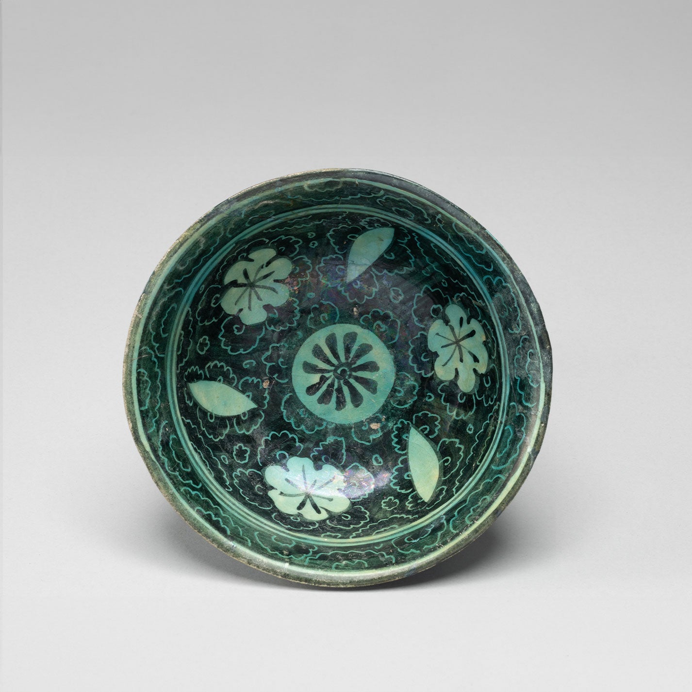 波斯“藍釉碗”