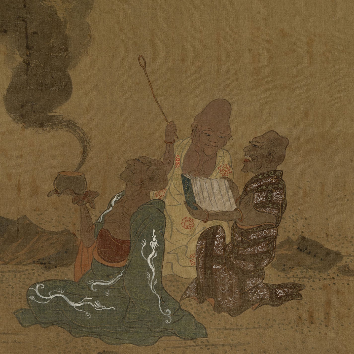 作者不詳 "十六羅漢図"