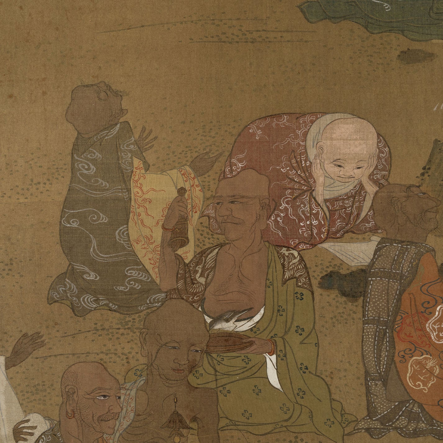 作者不詳 "十六羅漢図"