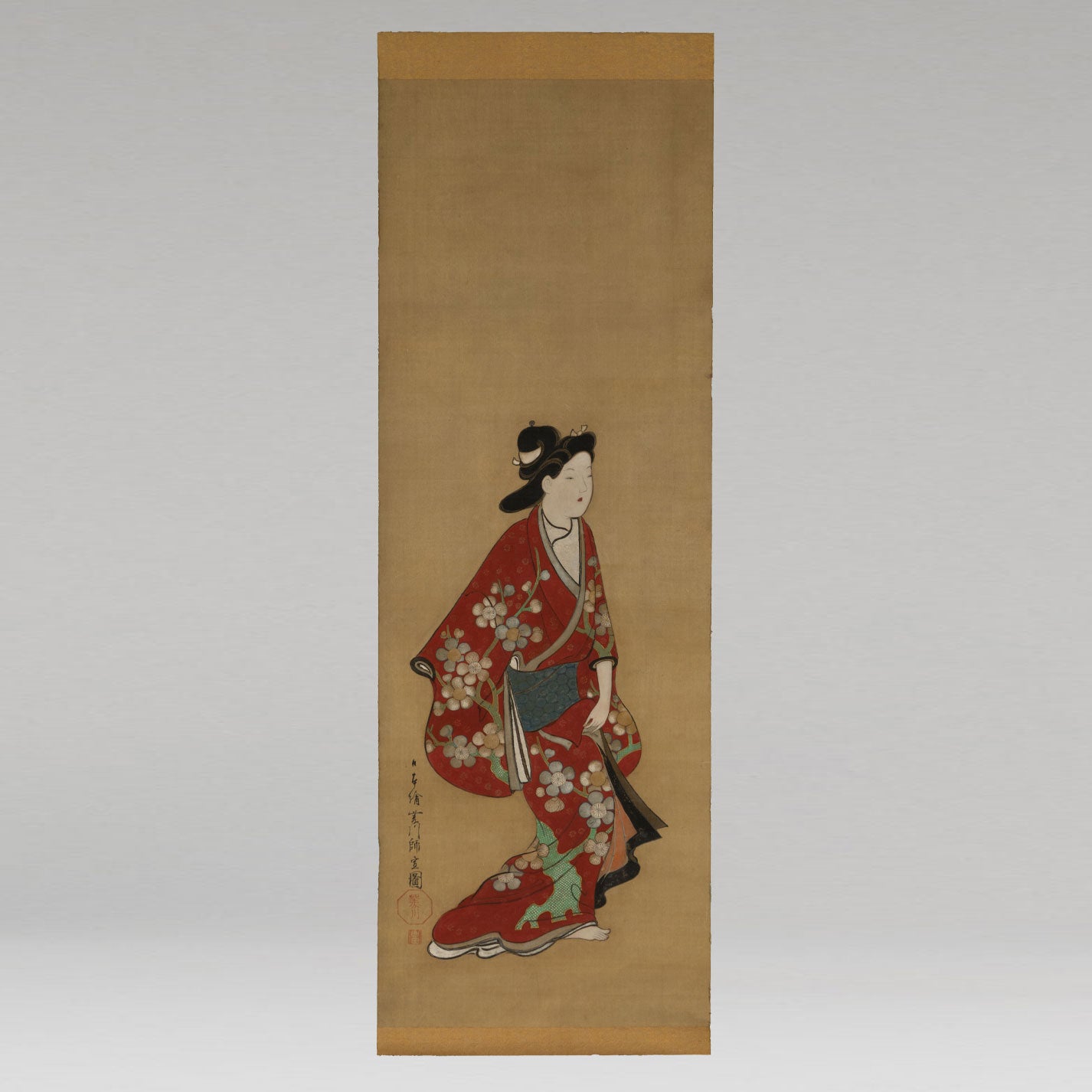 (伝)菱川師宣 ( 安房 1618 - 1694 )