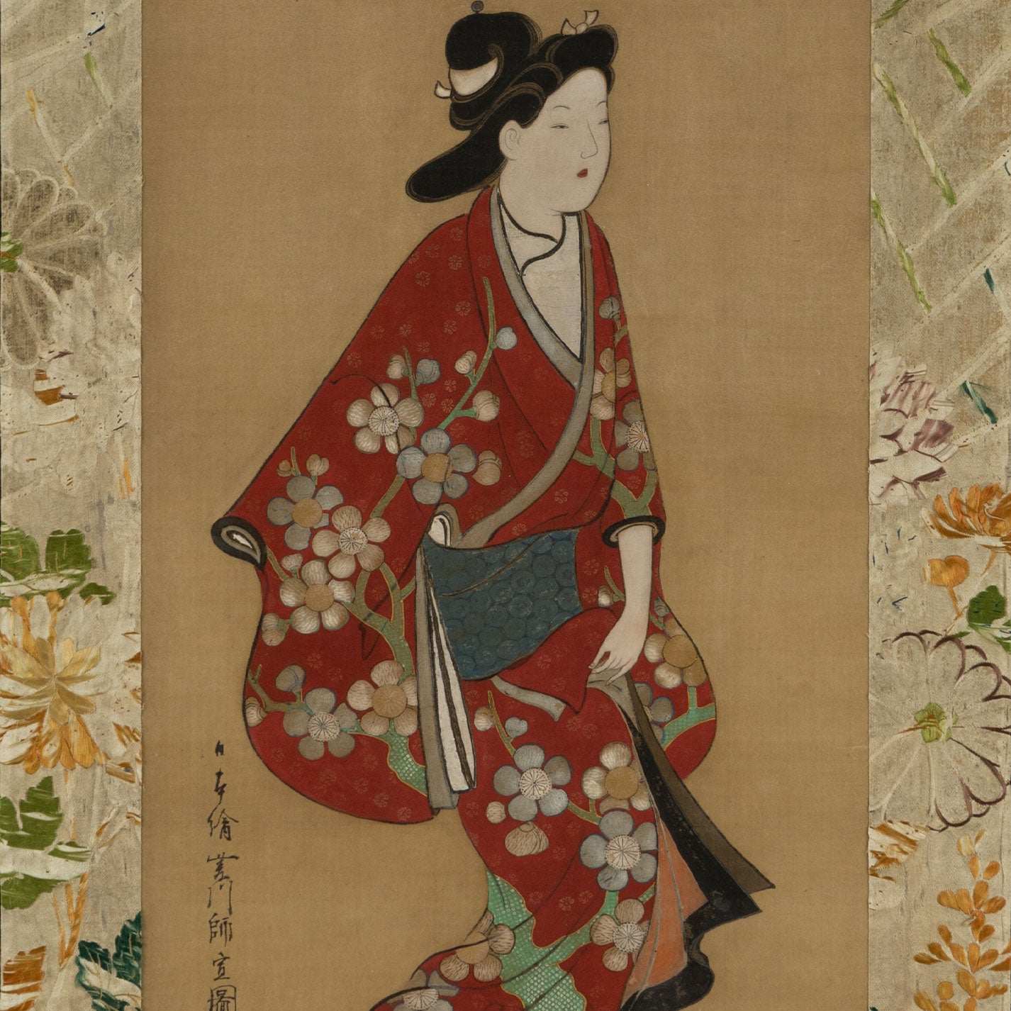 (伝)菱川師宣 ( 安房 1618 - 1694 )