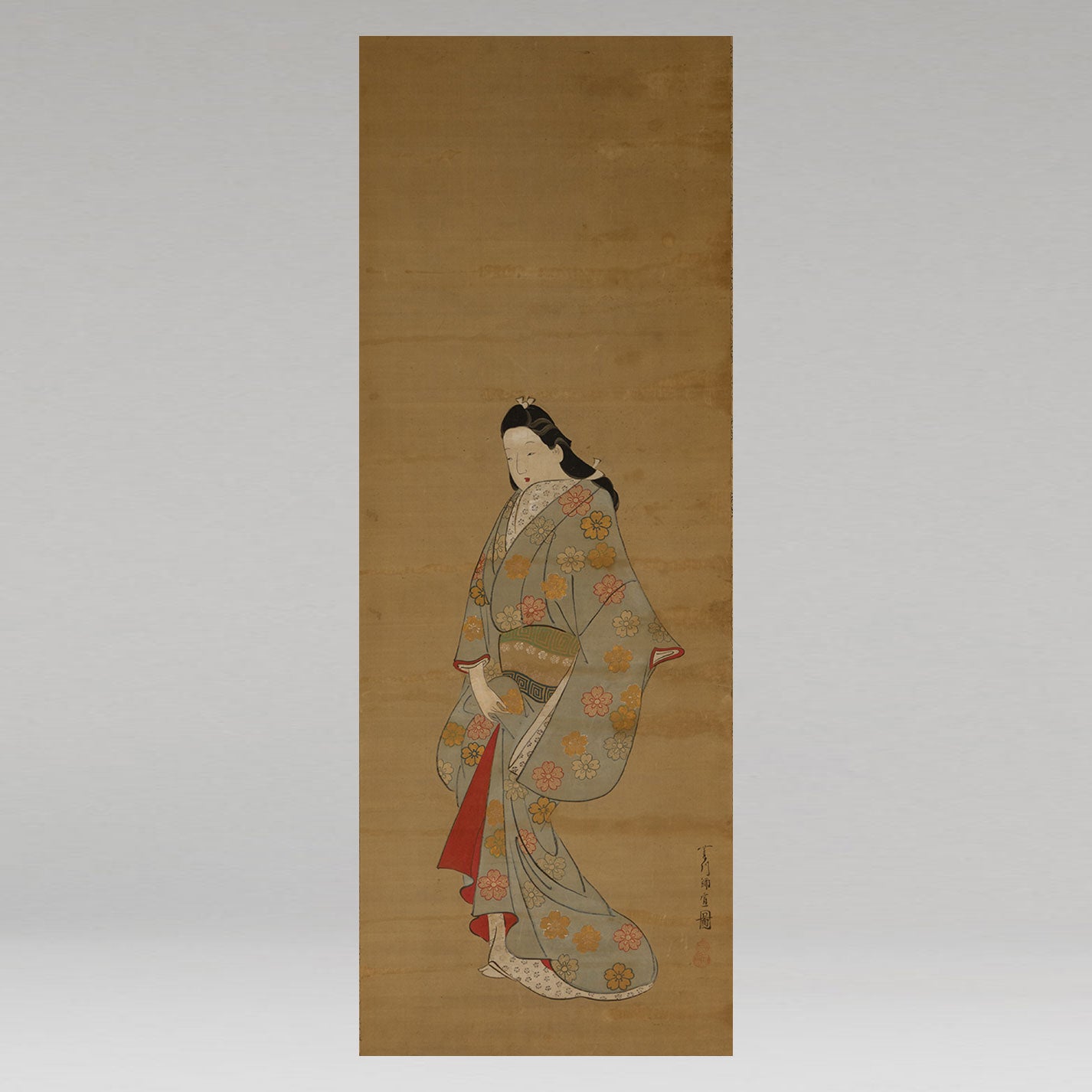 (伝)菱川師宣 ( 安房 1618-1694 )