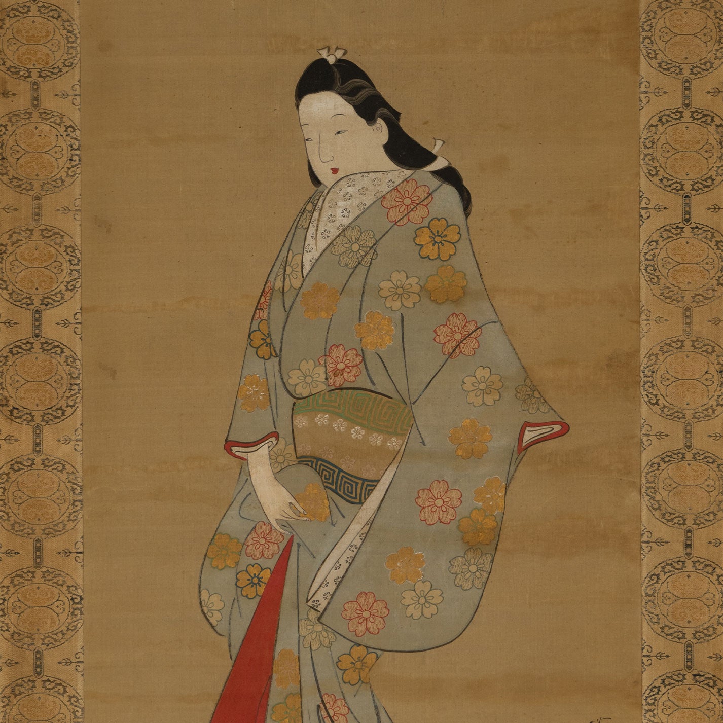 (伝)菱川師宣 ( 安房 1618-1694 )