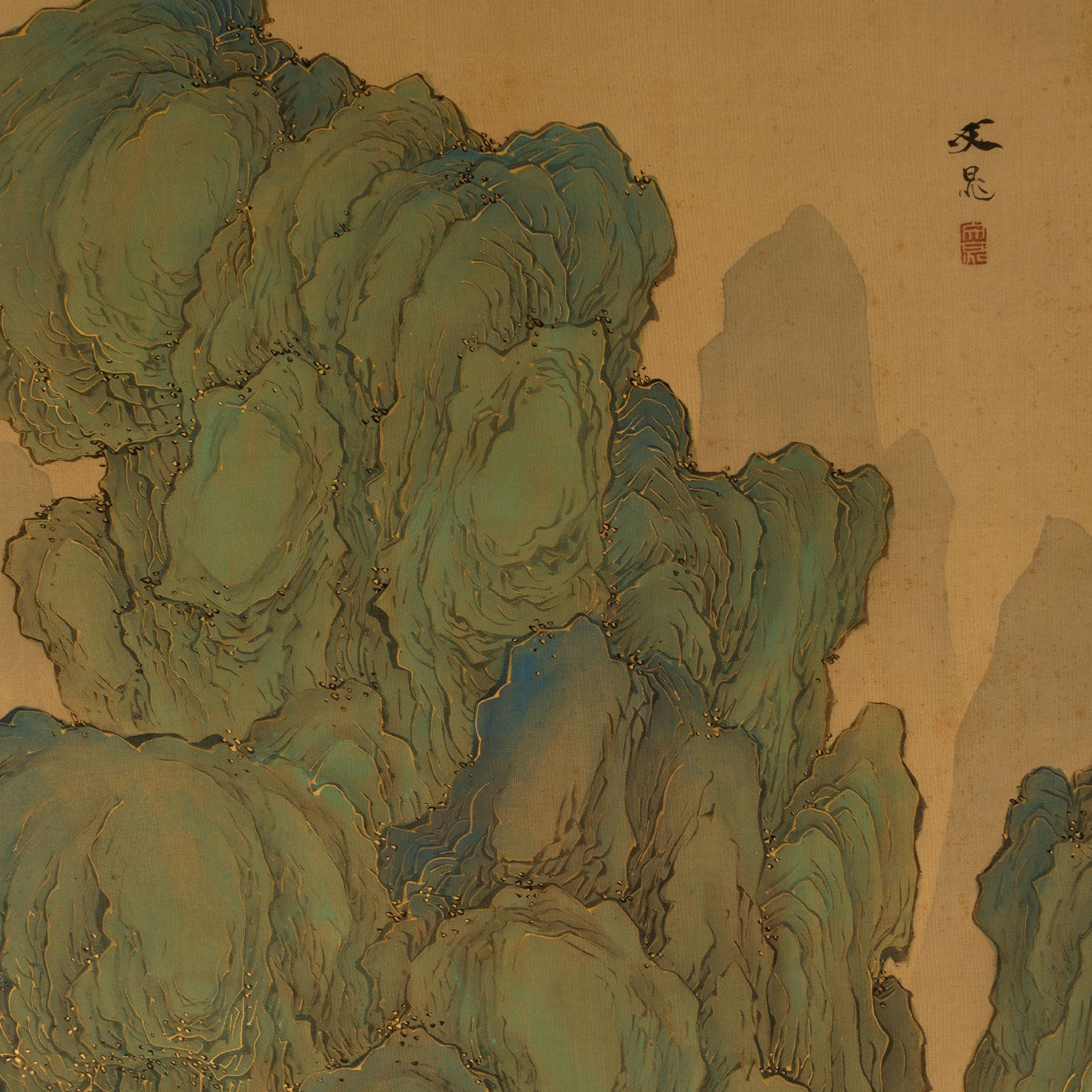 谷文晁 ( 江戸 1763 - 1840 )