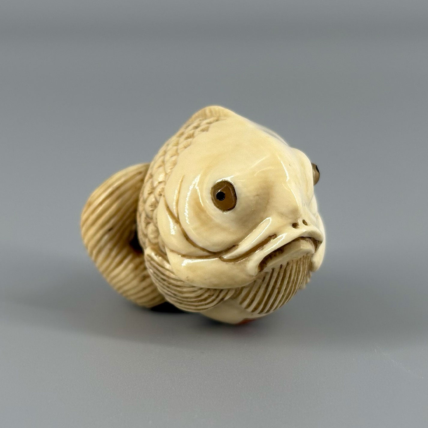 象牙根付魚