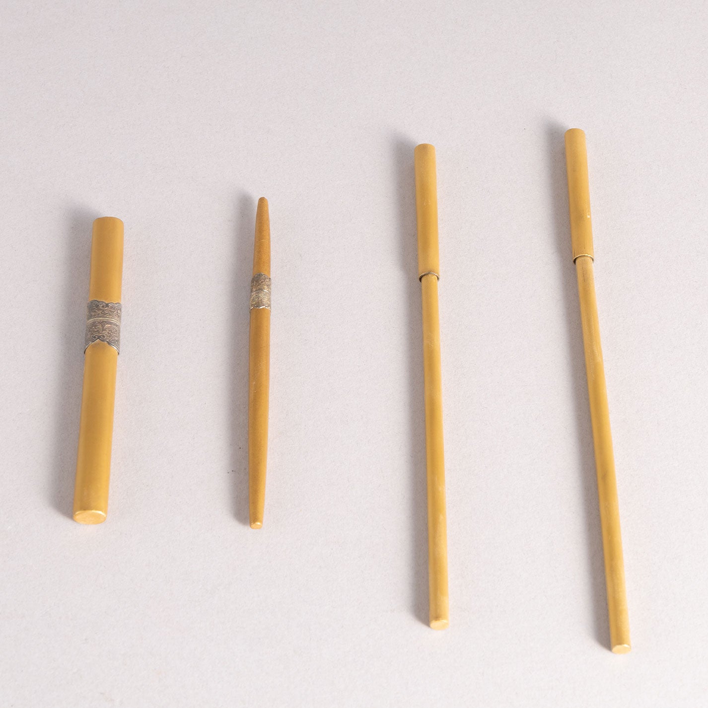 花鳥蒔絵文庫・硯箱 (2点1組)
