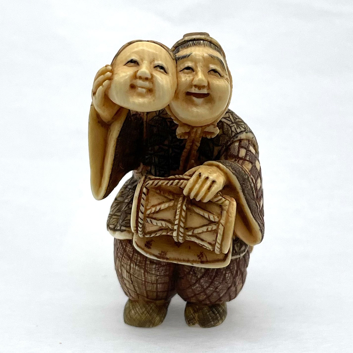 Ivory Netsuke Performer