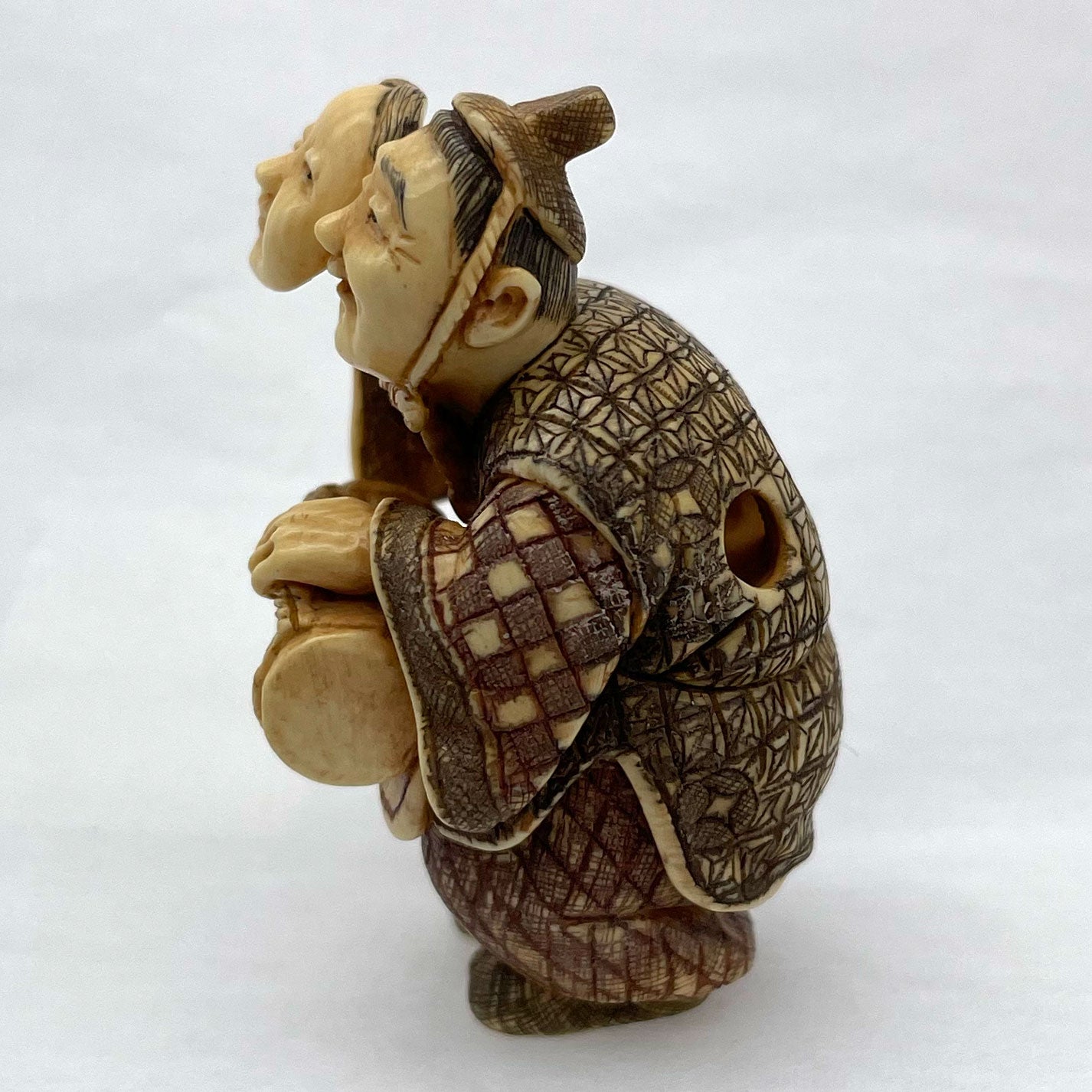 Ivory Netsuke Performer