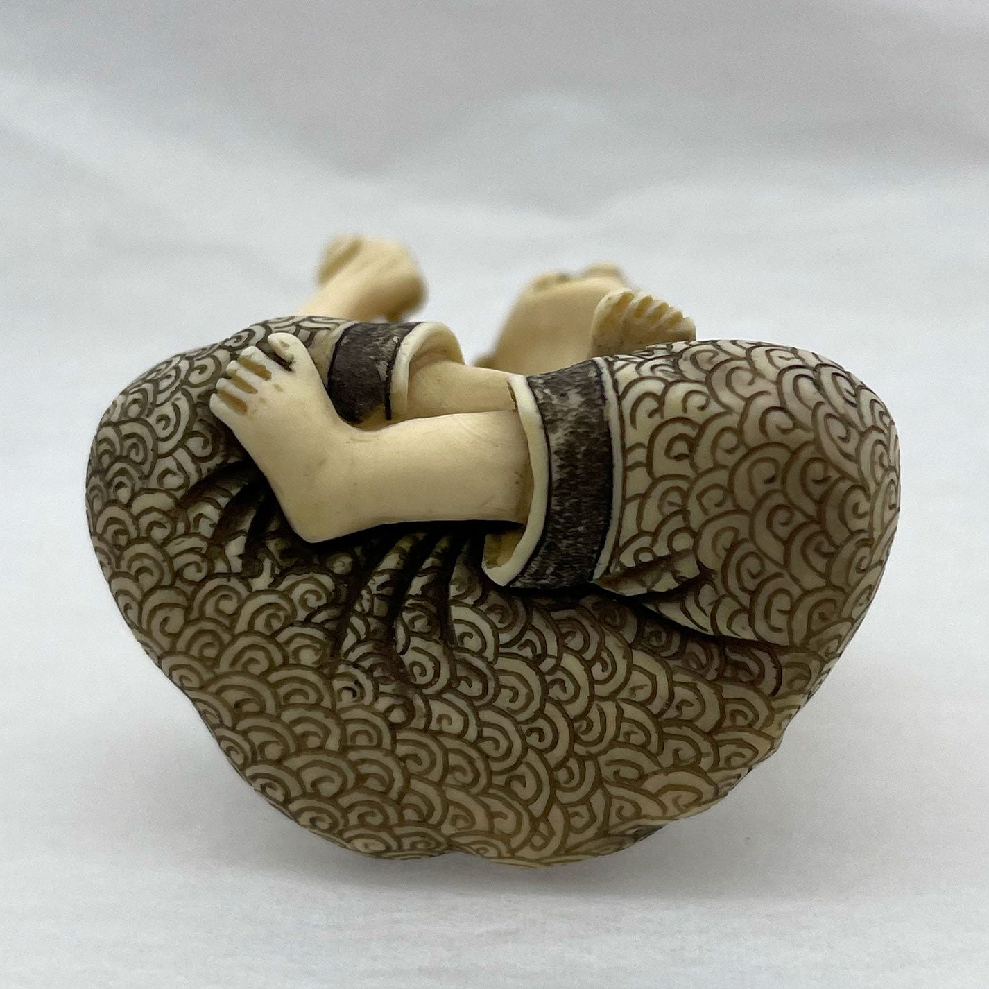 Ivory Netsuke Backscratcher