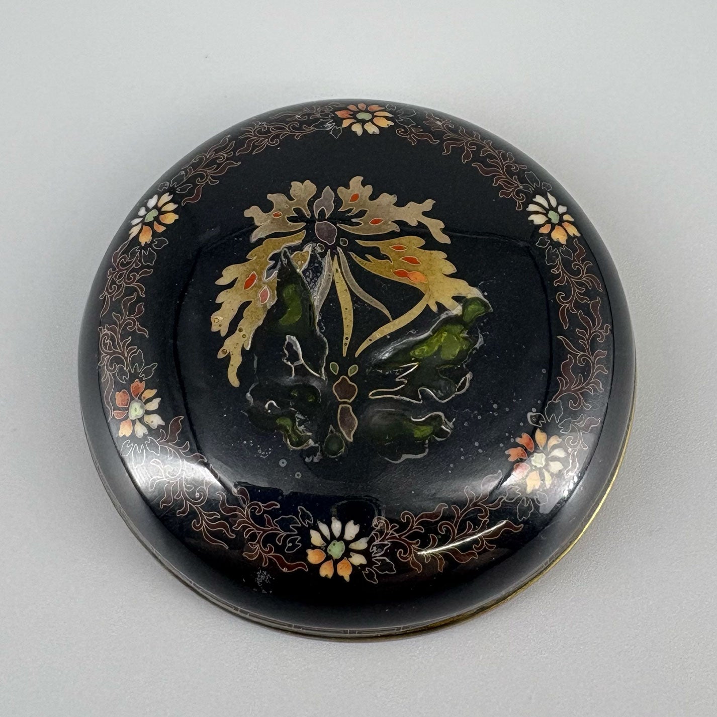 七宝花鳥鳳凰文香炉