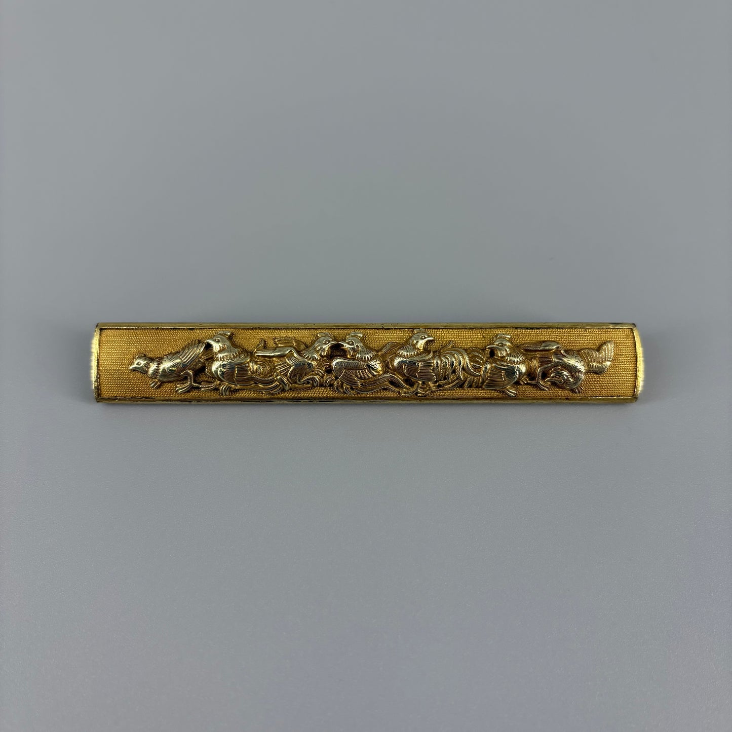 Chickens pattern Kozuka