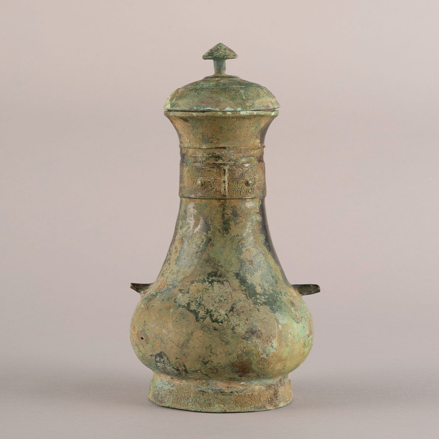 Bronze Taotie-patterned Vase