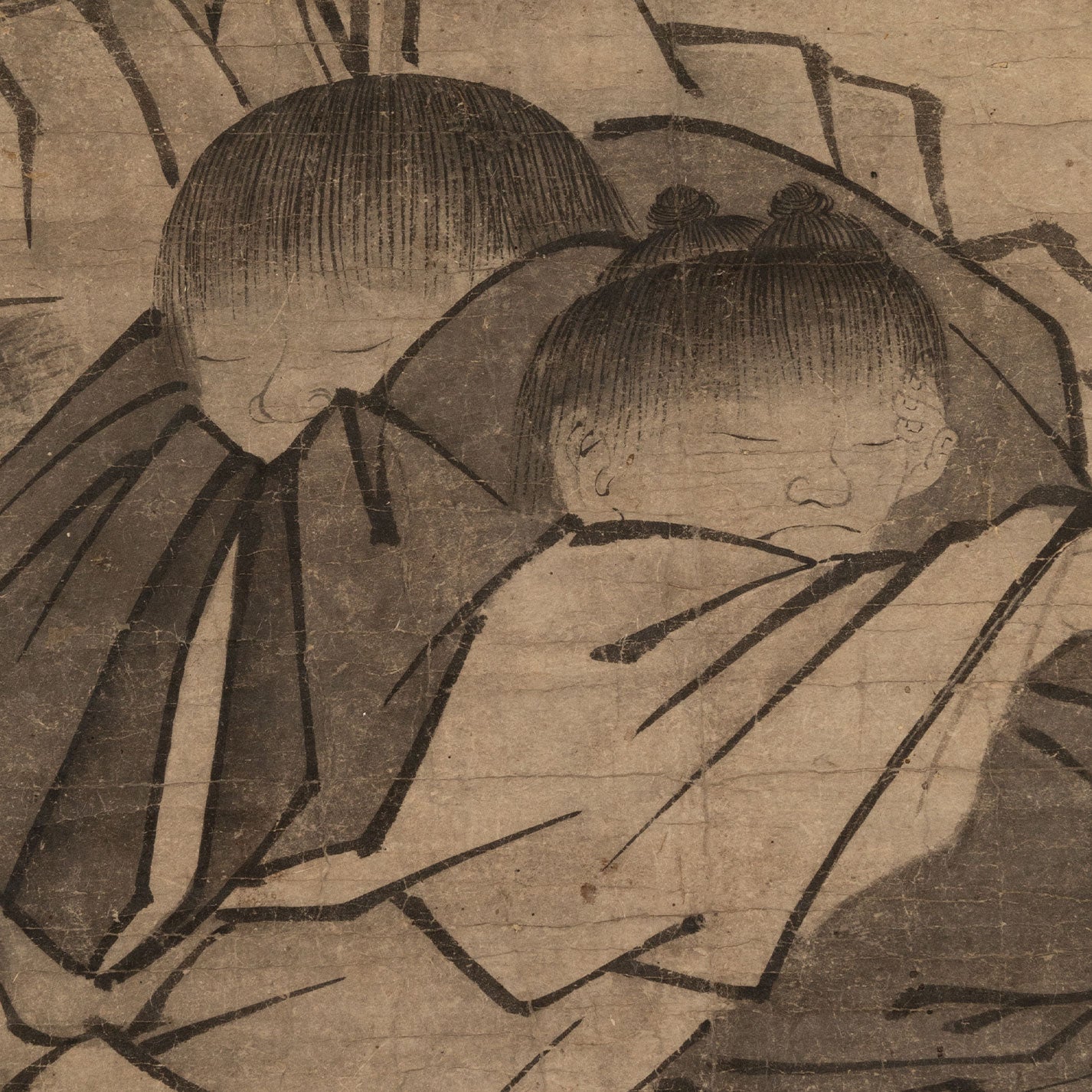 佚 名 "四睡圖"