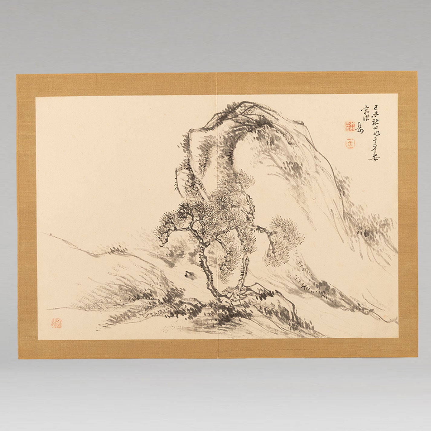 山水図画帳(12図)