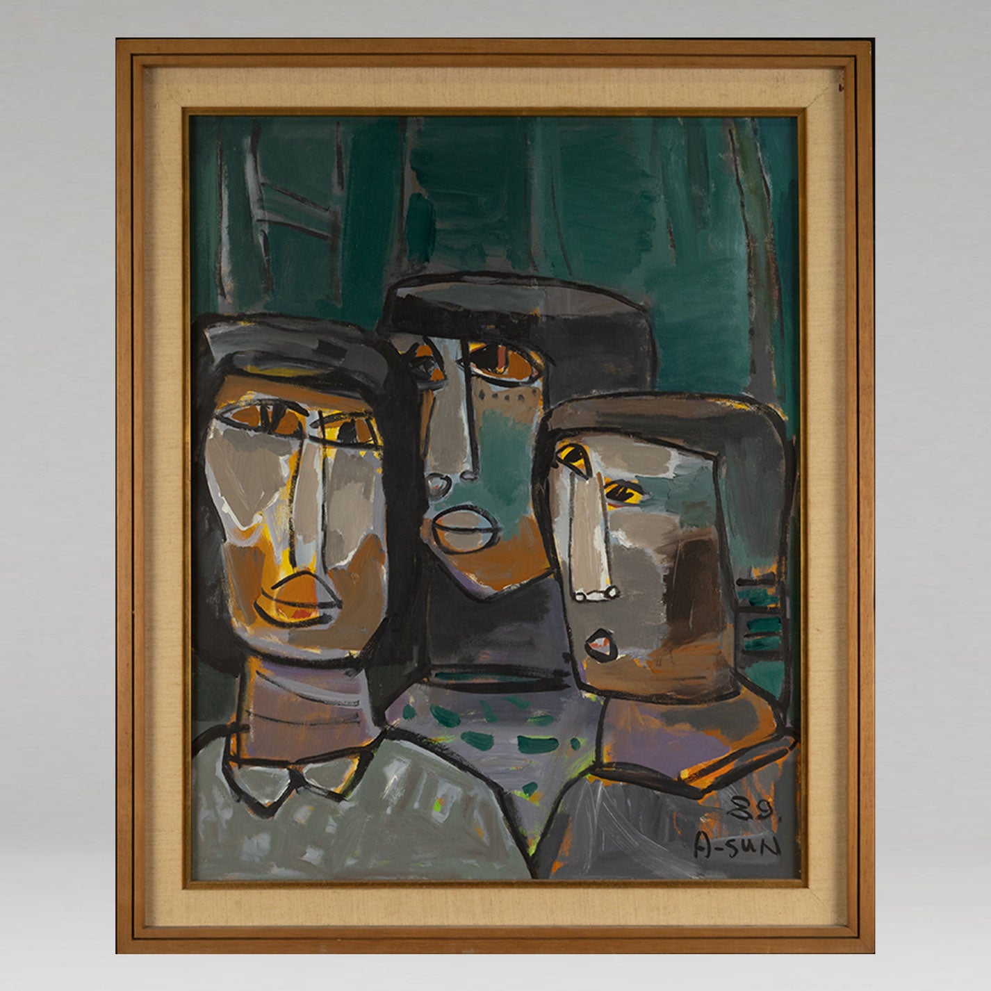 呉炫三 (WU A-Sun)(Taiwan, 1942-)