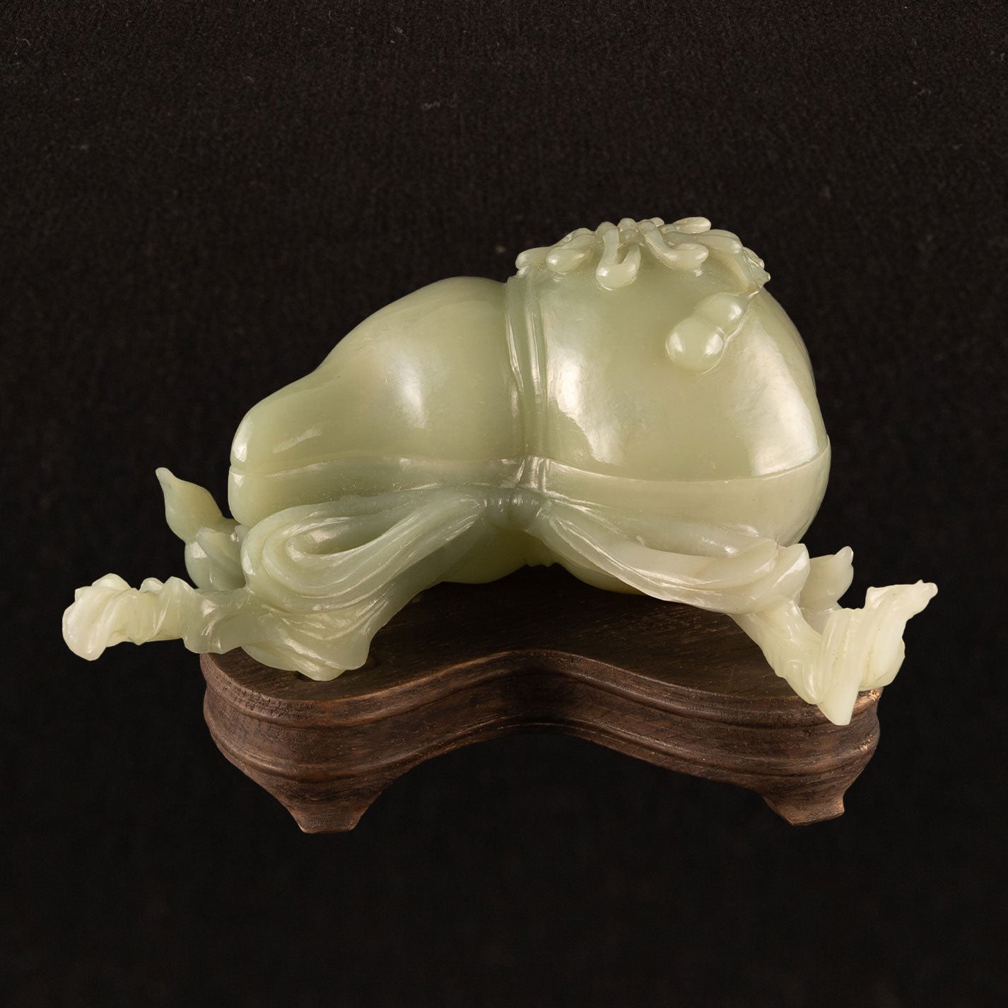 Jasper Auspicious Ruyi Lid Box