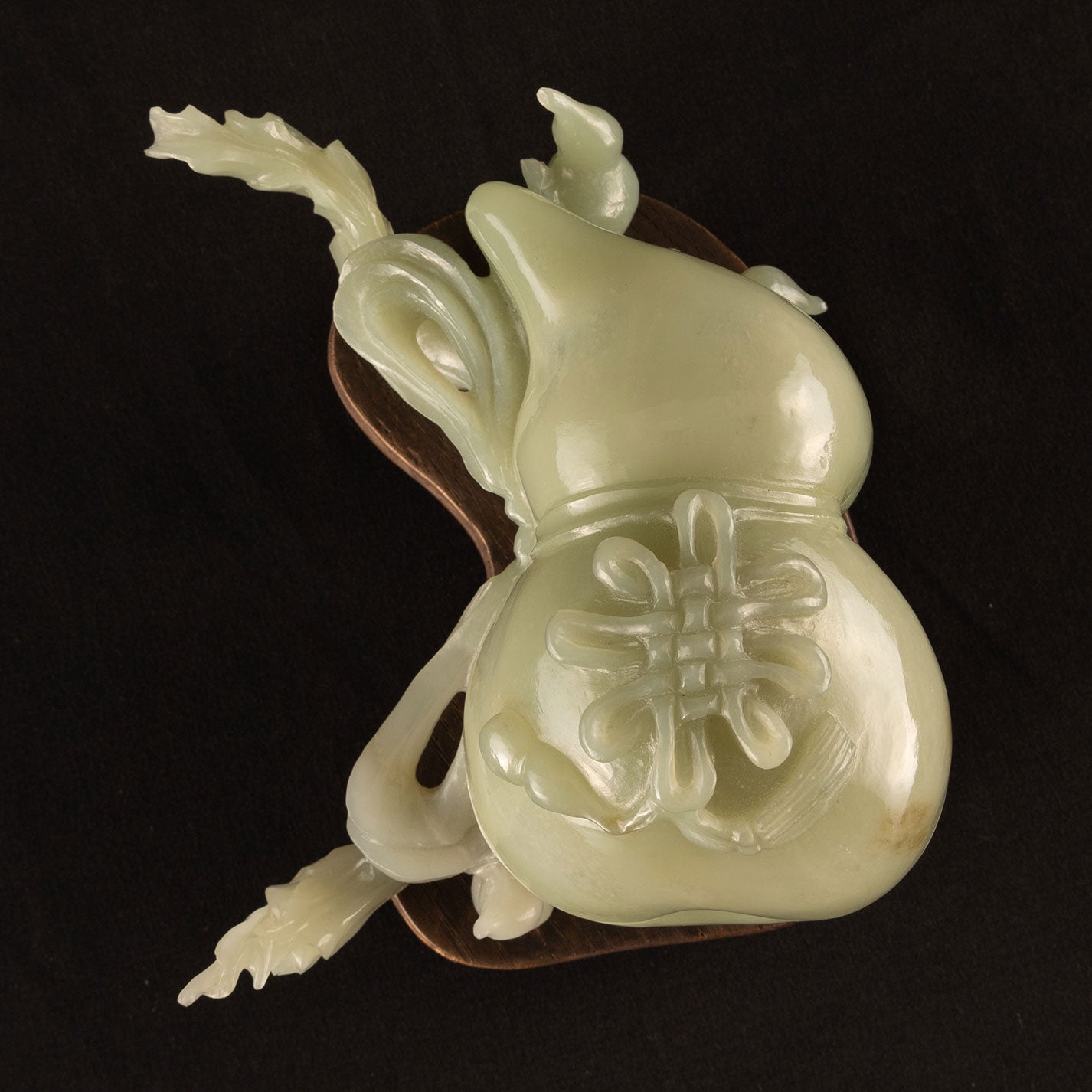 Jasper Auspicious Ruyi Lid Box