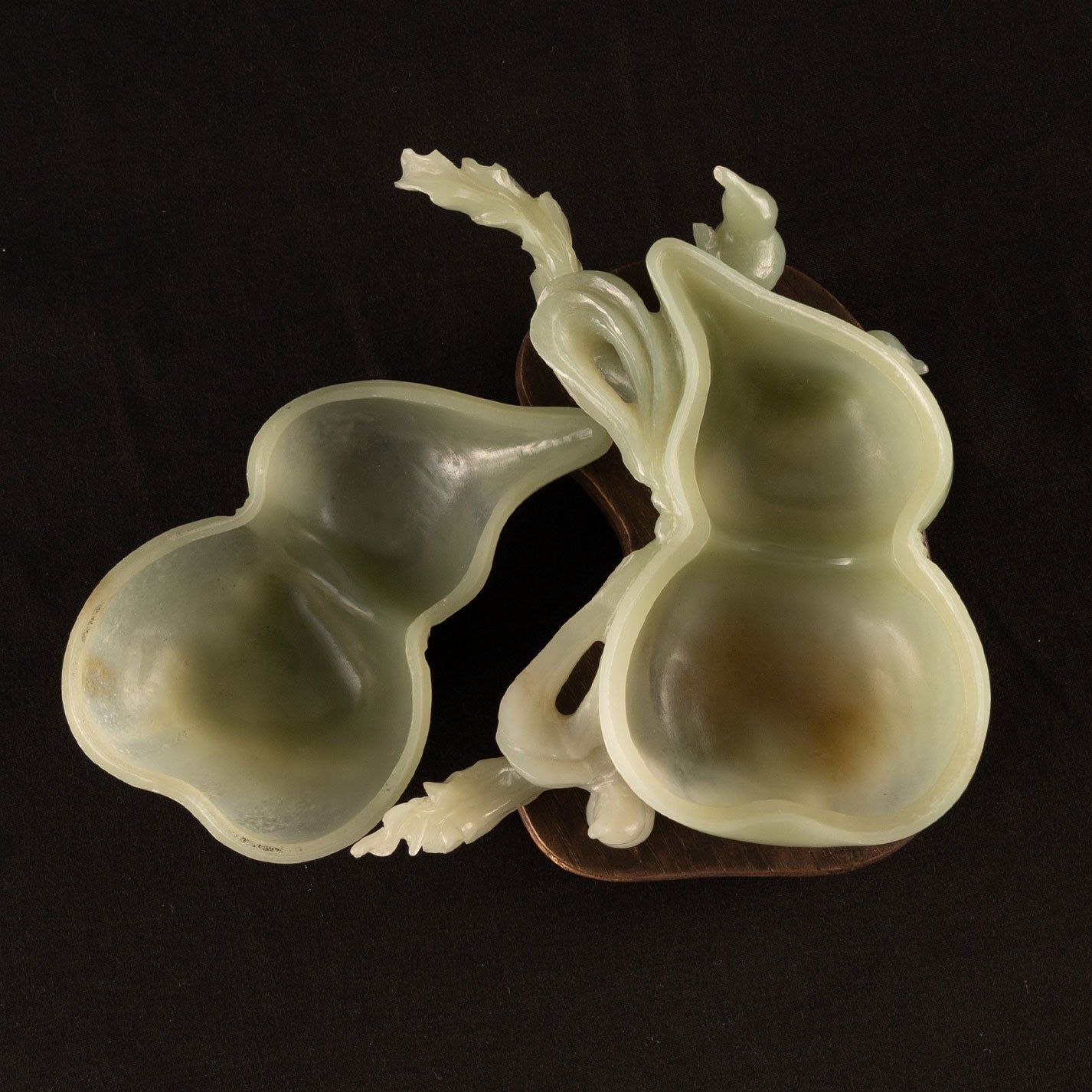 Jasper Auspicious Ruyi Lid Box