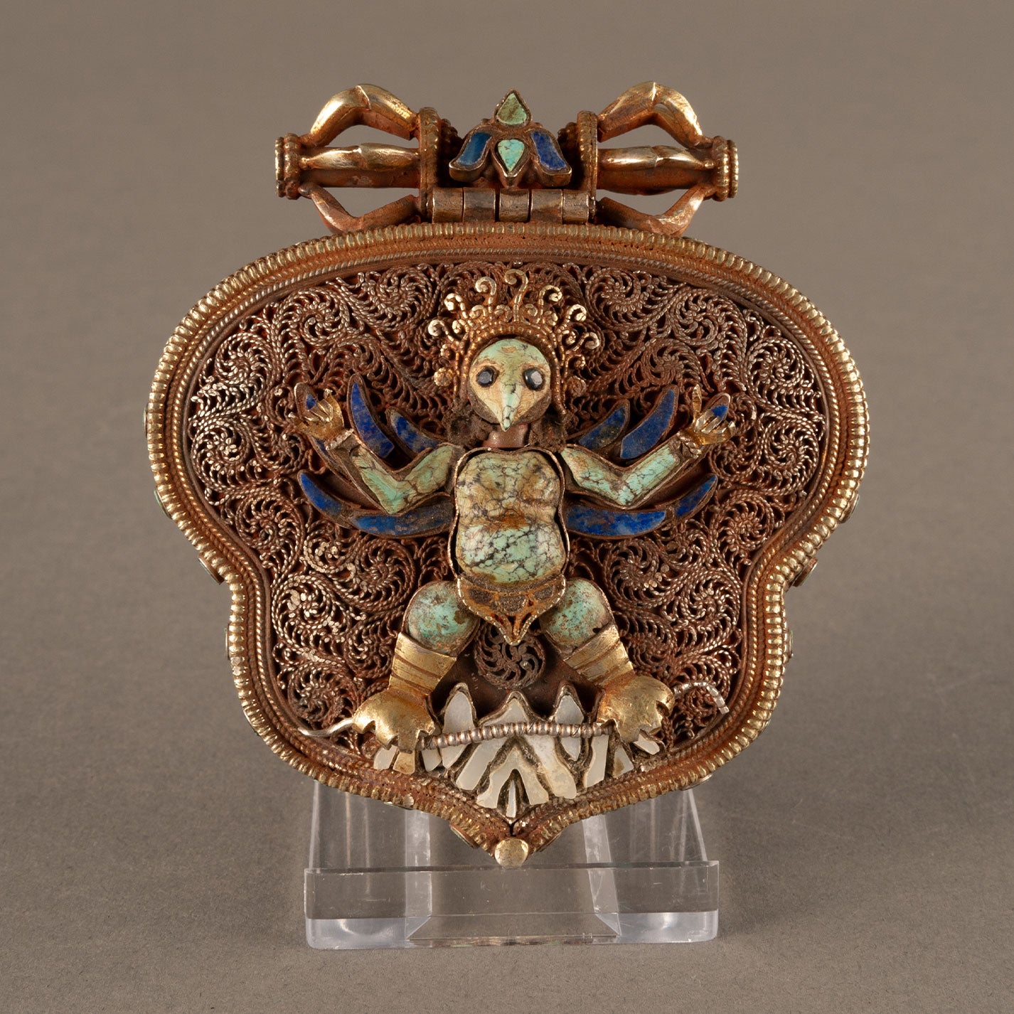 The Secret of Esoteric Buddhism, Green Pine Stone and Silver Box