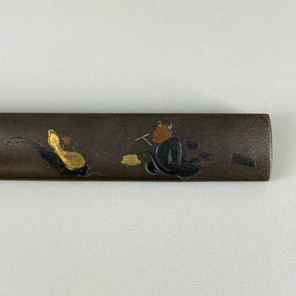 鍔（小劍） - 四分之一長度 - 大津絵