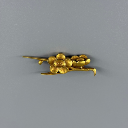 梅枝目貫