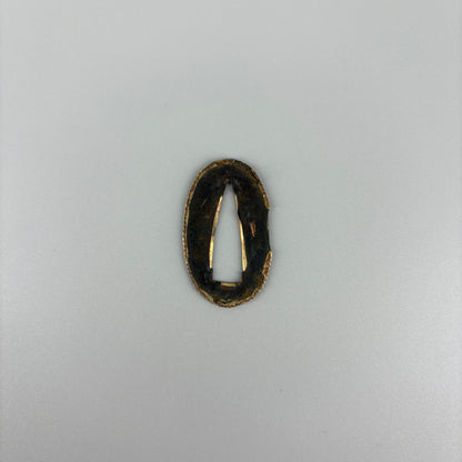 Iron inlay tsuba and other set, Sword fittings