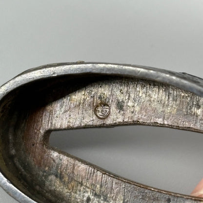 Iron inlay tsuba and other set, Sword fittings