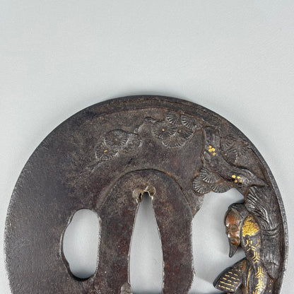 鉄地金象嵌透鍔 – Uni-art Gallery