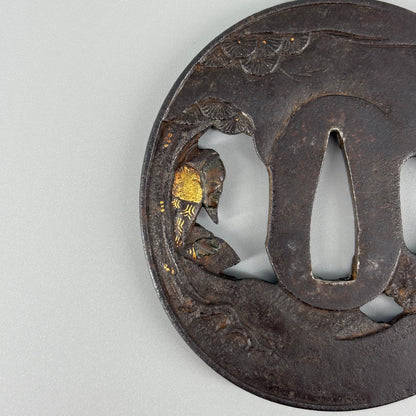 鉄地金象嵌透鍔 – Uni-art Gallery