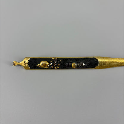 大黒天俵鼠図笄