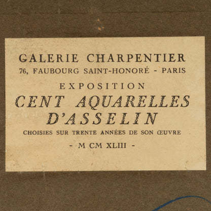 Maurice ASSELIN ( Fr. 1882-1947 )