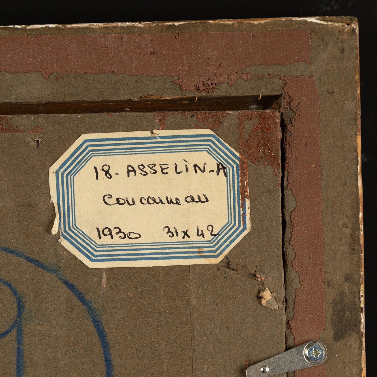 Maurice ASSELIN (Fr. 1882-1947) [A0229]