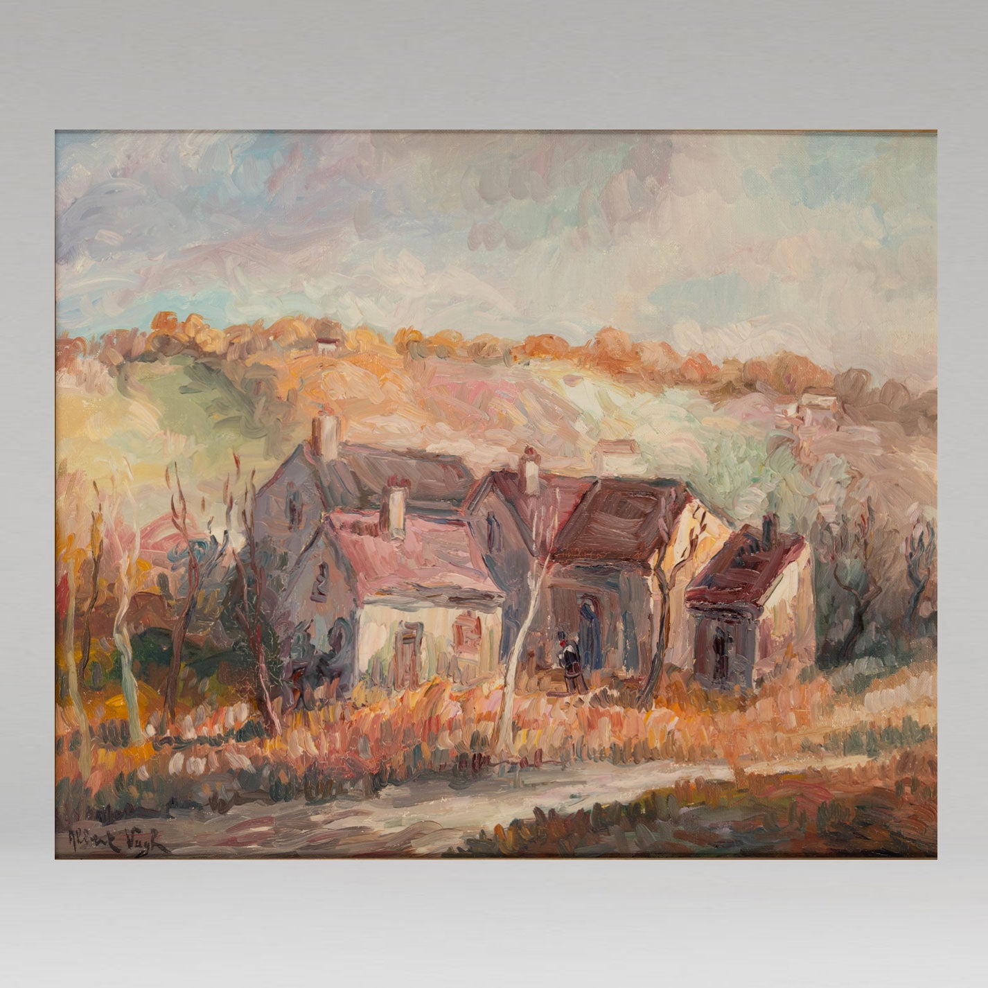 Albert Vagh (Fr. 1931-  ) / SYMPHONIE DE L’AUTOMNE