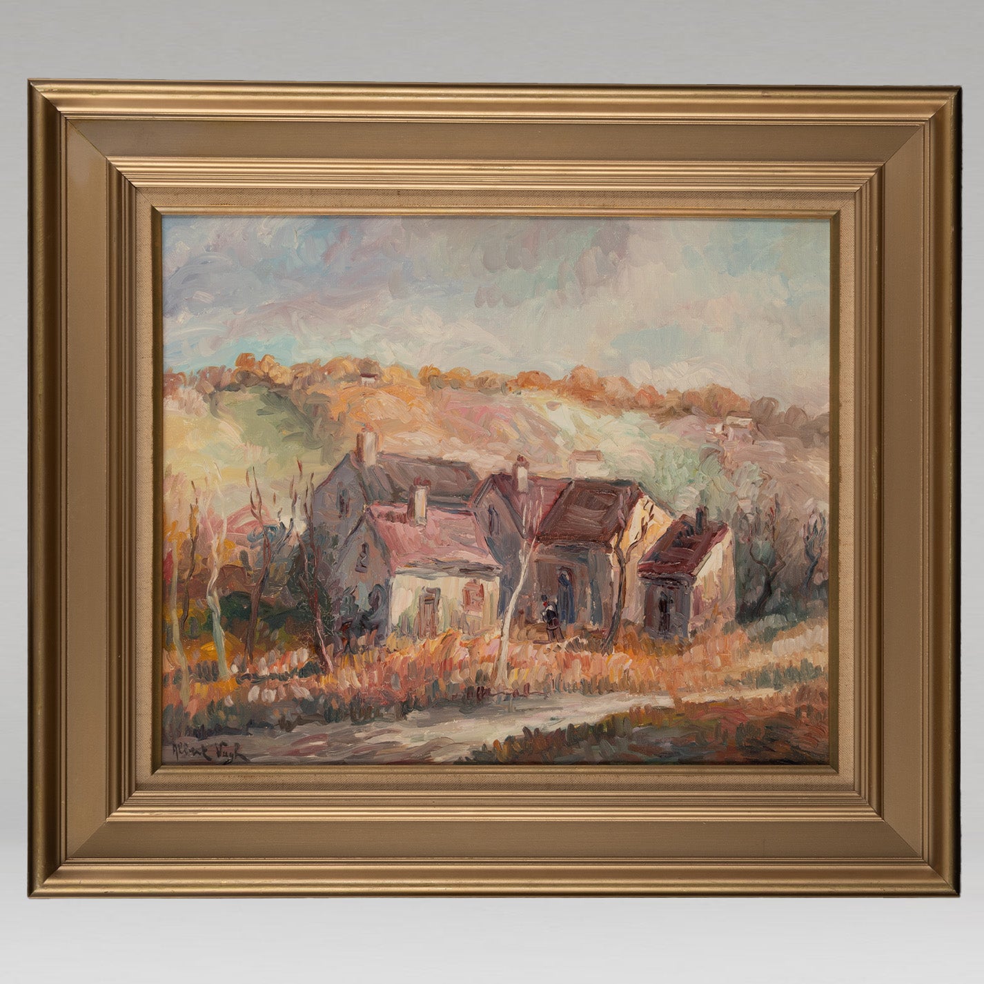Albert Vagh (Fr. 1931-  ) / SYMPHONIE DE L’AUTOMNE