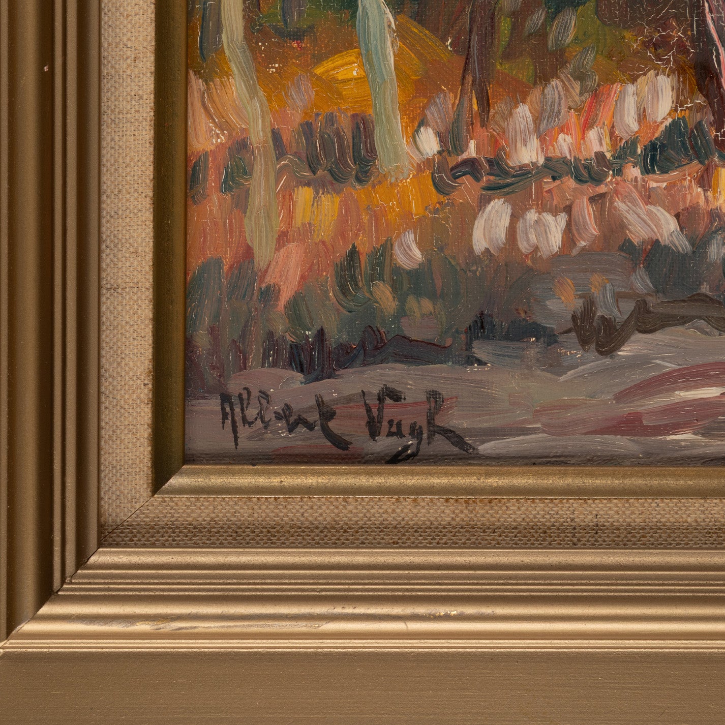 Albert Vagh (Fr. 1931-  ) / SYMPHONIE DE L’AUTOMNE