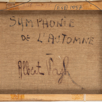 Albert Vagh (Fr. 1931-  ) / SYMPHONIE DE L’AUTOMNE