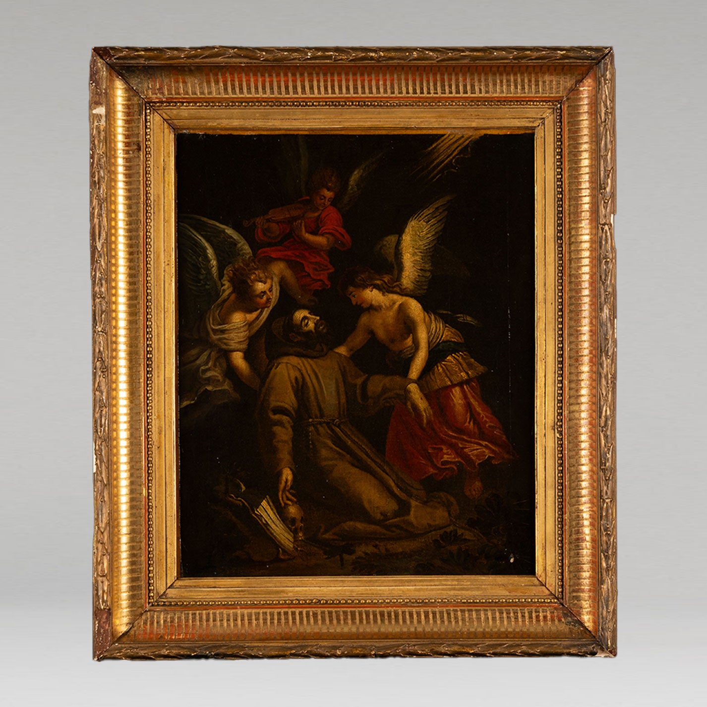 Unknown artist "Death of the saint"